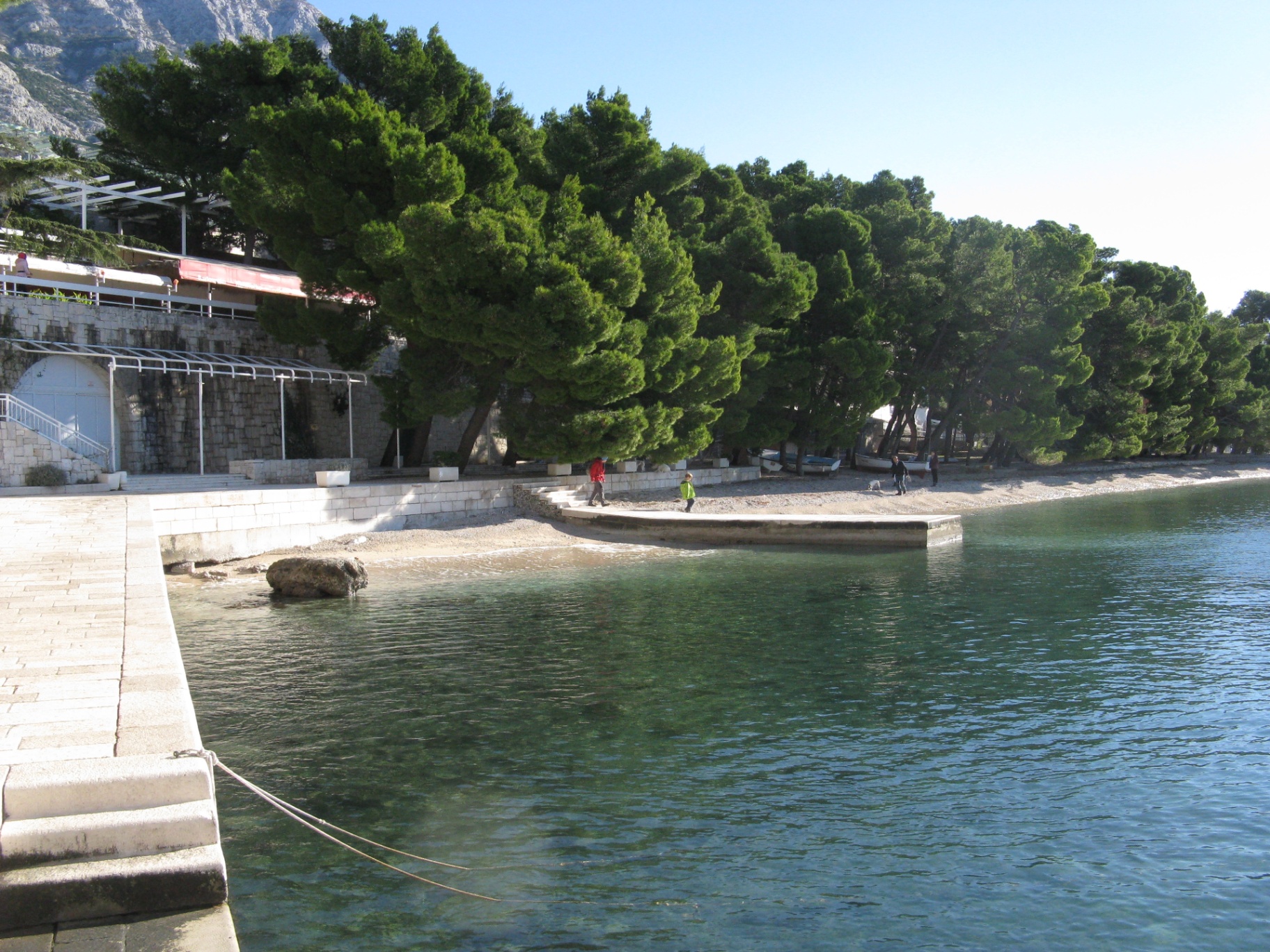 Makarska — pogled iz kuće